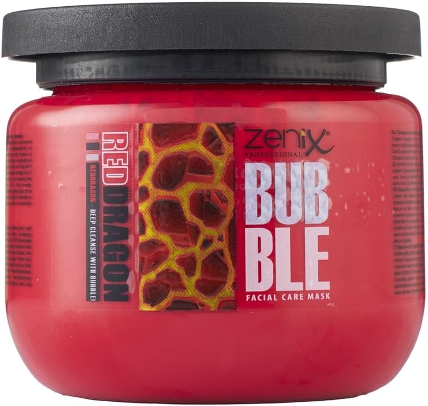 zenix red bubble face mask 300 ml