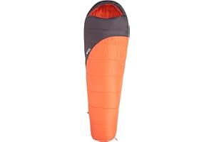 Mountain Warehouse Saco de Dormir Summit 250-3/4 Estaciones, Aislamiento y Forma de Momia, 22cmX40cm empaquetado - para Primavera, otoño, Camping y Trekking