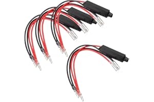 Gebildet 4PCS Rezystor Motocyklowy 12V Rezystor Wskaźnika Kierunkowskazu Motocykla 10W10Ω Adapter Flash Fix Error LED do Motocykli (Y-063)