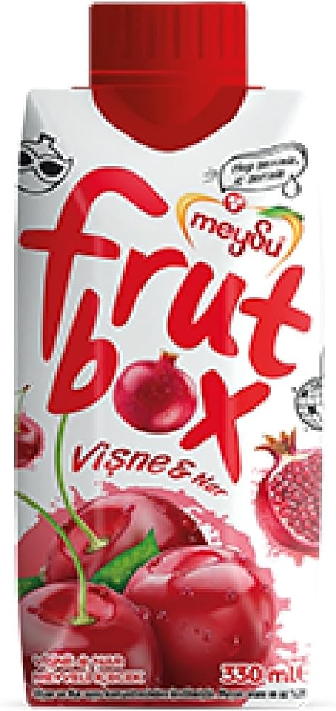 Meysu 330 Mililitre Frutbox Vişne-Nar Meyveli İçecek