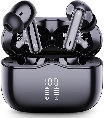 DUCOCUB Air1 Pro Cuffie Bluetooth Cancellazione Rumore Attiva con Modalità Multiple, Hi-Res Audio, EQ personalizado vía App, Pure Bass Sound, 49H, Cuffie Wireless, Connessione Multipunto, Blu DUCOCUB Air1 Pro Cuffie Bluetooth Cancellazione Rumore Attiva con Modalità Multiple, Hi-Res Audio, EQ personalizado vía App, Pure Bass Sound, 49H, Cuffie Wireless, Connessione Multipunto, Blu