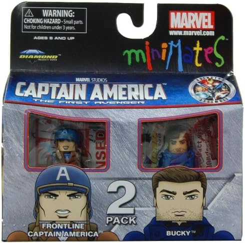 Marvel Minimates Series 40 Frontline Captain America &amp; Bucky