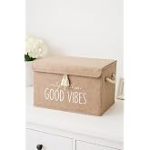 Market Door Felt Multi-Purpose Lid Organizer Box 35 x 24 x 24 Cm (Mini, Beige)
