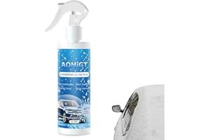 AOMIGT Sciogli Ghiaccio Auto, Spray Antighiaccio, Spray Sbrinante per Auto, Deghiacciante Spray per Parabrezza, Adatto per Ogni Genere di Vetro e Cristallo dell'Auto, 250ml