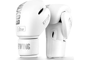 KUANG QUAN FIVING Boxing Gloves for Men and Women, Heavyweight, Black, Suitable for Boxing, Kickboxing, Mixed Martial Arts, Muay Thai, MMA, Heavy Bag Training