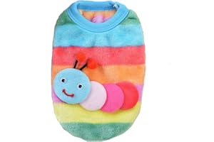 WAKKAL Walaka Vetement Chien/Chat Vetements pour Chien Gilet T-Shirt pour Yorkshire/Bouledogue Francais/Shih Tzu Manteau Animal De Compagnie