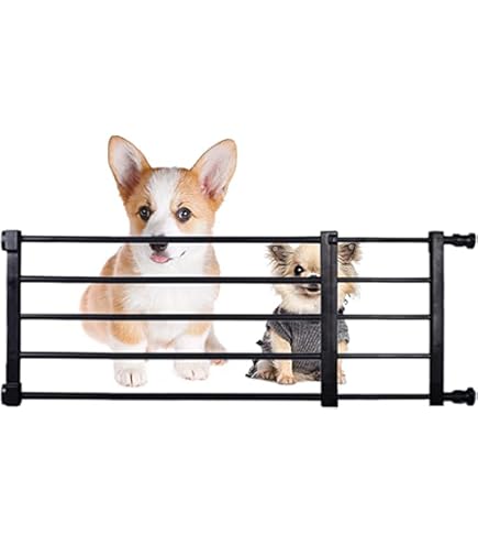 Cancelletto Estensibile Per Cani E Gatti - Regolabile, Facile Da Installare, Ideale Per Porte E Scale, Colore Bianco - Foto 11