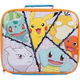 Pok&eacute;mon - Kids Insulated Lunch Bag Rectangular 25 x 20 x 7 cm Waterproof Lunch Bag with Handle Insulated School Thermal Bag