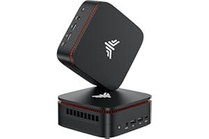 NiPoGi Pinova P1 Mini PC AΜD Ryzen 4300U W11 Pro(4C/4T,3.7GHz,Mieux Que 3500U/3200U/N150) 16Go DDR4 RAM+1To SSD Extensible Ordinateur de Bureau 4K Triple Display/WiFi5/BT4.2/LAN Éducation Multimédia