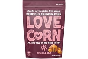 Love Corn Smoked BBQ Delicious Crunchy Corn, 45g