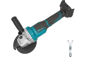 Professionell batterivinkelslip för Makita 18 V batteri, 400 W, 9 000 varv/min kompakt professionell slipmaskin, 125 mm slips