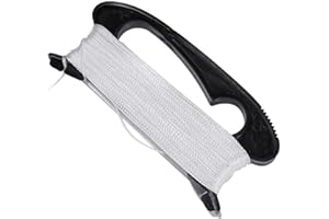 MEETGRE Enrouleur De Ligne De Cerf-Volant Volant, 100 M De Corde De Cerf-Volant pour Une Corde De Cerf-Volant Solide Et Durable, Planche D'enroulement avec Poignée en Plastique Confortable pour Enfants