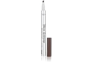 L'Oréal Paris Brow Artist Micro Tatouage 108 ciepły brunet, sztyft do brwi z końcówką trójzębną dla długotrwałego efektu mikrodywnego