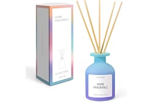 Scent-Hi Profumatore per Ambienti Bastoncini 100ml Diffusore per Ambiente con 6 Bastoncini di diffusore a Lamella - Oceano Olio Essenziale, Senza Alcool, Diffusore Profumato Fragranza a Lunga Durata