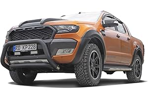 HANSEN STYLING PARTS Schwarz matter Kühlergrill Kühlergrillblende - passend für Modell Wildtrak, Limited, XL, XLT jeweils (2016-2018)