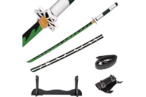 CHURGIGI Anime Japonés, Espadas Japonesas, Anime Katana Cosplay Sword, Katana Sin Filo, Protagonist Katana