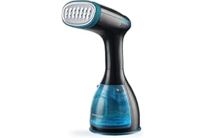 ‎BERDSEN Berdsen Parownica do Ubrań - 1500W 32g/min - Steamer - Podróżne Żelazko Parowe - Przenośna i Kompaktowa - Czarna