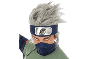 Chaks Peluca Kakashi Hatake Naruto Adulto