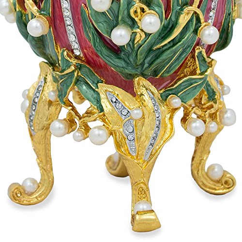 Lilies of the valley Fabergé-Ei - 5