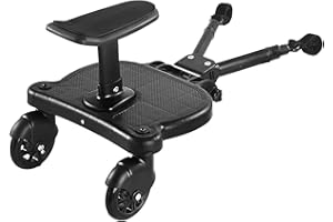 Wangduodu Patinete Carro Bebe Universal, Cochecito, Desmontable Asiento para Cochecito, Coche Paseo Universal Plataforma con Ruedas para Carrito Infantil, Accesorio para Niños 2 a 6 Años (25 kg)
