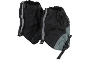 mivceklw Hiking Leg Gaiters, Snowproof Leg Covers, Breathable Snow Gaiters with Adjustable Secure Fit and Versatile Use for Climbing, Mountaineering, Farming, Snowy Work