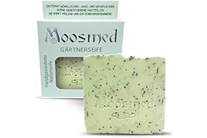 ‎MOOSMED Moosmed Gärtnerseife Naturseife - vegane Bio-Seife handgefertigt in Deutschland