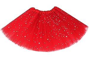 Auranso Jupe Filles Tutu Filles Princesse de Ballet Enfants Robe De Fête 2-7 Ans