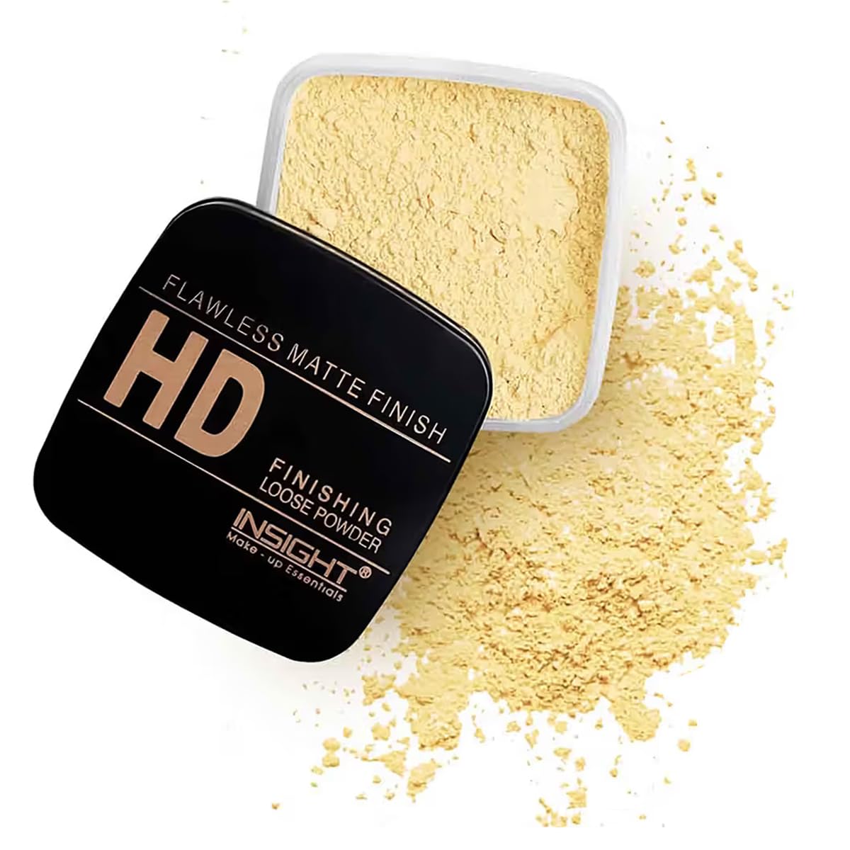 INSIGHT Pressed Powder Translucent Face Powder (LIGHT & Pressed All Skin Powder Translucent Face Powder (HONEY, 75 Grams thumbnail 2