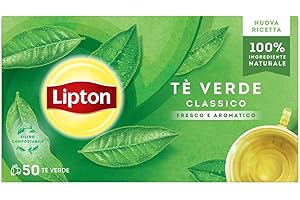 Lipton | Tè Verde classico | 50 filtri
