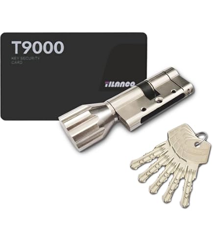 ABUS - EC550 Profil-Cylindre à Bouton Longueur Z60/K40mm