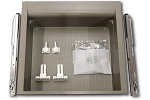 VASALAT Szafka pod kuchenkę z cokołem kuchennym, szuflada do kuchenki do zabudowy, 60 cm, 4-częściowa