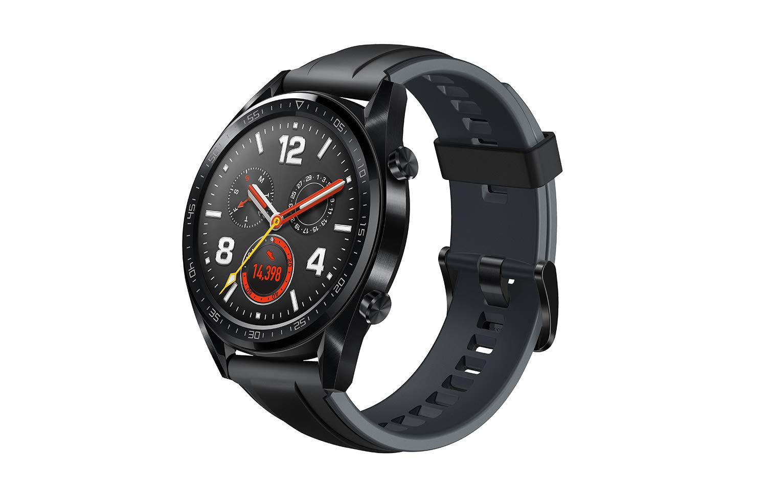 Huawei Watch GT Sport Fortuna B19S - Battery Cover + Battery (Black) -  02352GNJ | Fixshop