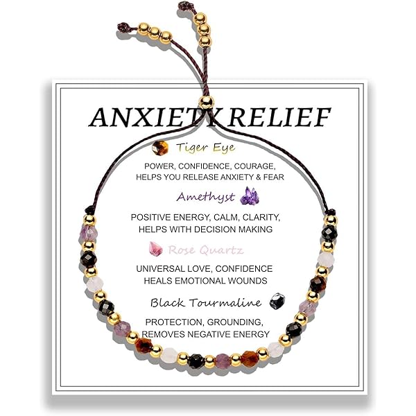 LOLIAS Kristallen kralen armbanden voor vrouwen, 316L roestvrij staal 3,5 mm kraal chakra stretch armbanden, edelsteen natuursteen armband voor dames meisjes sieraden geschenken goudkleur, 16cm
