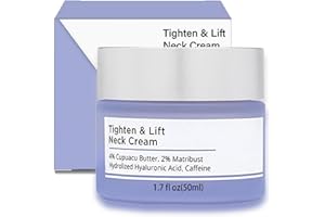 TINCAI 50ml Advanced Neck Firming Cream - Best For Tightening Sagging Skin,Tighten & Lift Firming Neck Cream,Anti Aging Smoothes Wrinkles Skin Tightening and Repair Decolletage Cream