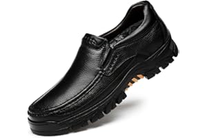 WNUKATO Herren Freizeitschuhe Business Casual Lederschuhe Bequeme Herrenschuhe 9088 GM