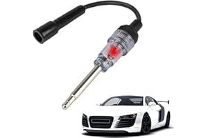 KARELLS Probador de bujías de coche, detector de encendido, probador de chispas, sistema de encendido de coche, para motores pequeños