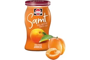 ‎SCHWARTAU Schwartau Samt Aprikose, Fruchtaufstrich ohne Stücke und ohne Kerne, 270g