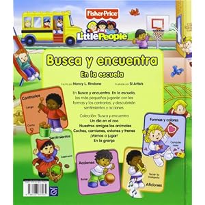Busca y encuentra. En la escuela (FISHER PRICE. LITTLE PEOPLE, Band 150857)