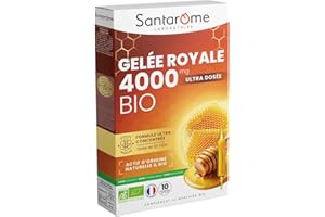SANTAROME BIO Santarome Gelée Royale 4000 MG Bio 10 ampoules