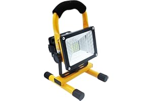 MAKA CHANGE YOUR LIFE QUALITY Faretto LED da Cantiere Lampada da Lavoro Ricaricabile 30W Portatile Luce Fredda Impermeabile Torcia Luminosa Illuminazione Giardino Garage Pesca Lavoro Escursionismo da Esterno