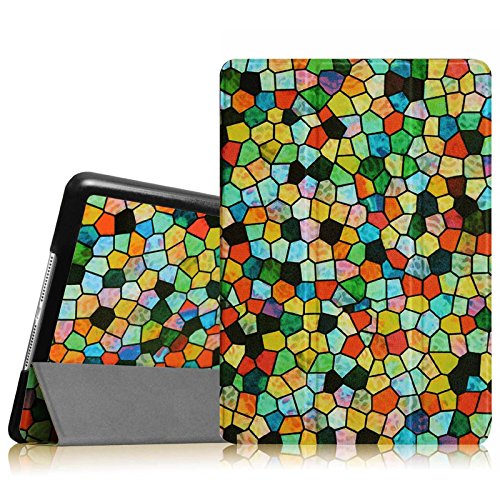 Fintie iPad Air 2 Hülle - Ultradünn Superleicht Smart Cover Schutzhülle Tasche Case mit Ständer und Auto Sleep / Wake Funktion für Apple iPad Air 2 (iPad 6 6th Generation), Mosaic