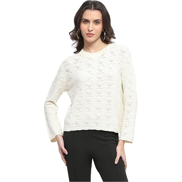 Buy Madame Women's Solid Regular Fit Textile Top (M2W18705- Navy