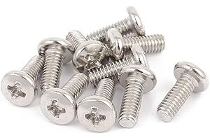 UXCELL sourcing map M4 x 10 mm telewizor komputer LCD stojak na monitor montaż śruba krzyżakowa 10 szt