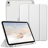 UnDePlus iPad 11.Nesil A16 11in&ccedil;/10.Nesil 10.9in&ccedil; ile uyumlu Kılıf Flip Cover Kalem B&ouml;lmeli PC Case Gri