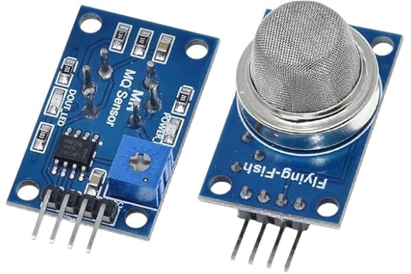 Hexonix MQ6 Gas Detection Sensor Module LPG, Butane, Propane, Methane Gas Leakage Detector for DIY Safety and Embedded Electronics Projects (Pack of 1)