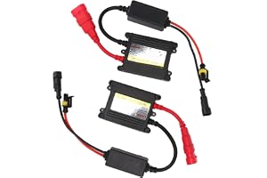 2st 12V 55W Xenon Bulb Digital Ballast Conversion Kit, Ballast 55W, Aluminiumhus för Ballast för bil, Motorcykel, Elektrisk, Auto