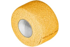 Sportstape Yellow Pro Grip Gauze Ice Hockey Stick Handle Tape 38mm x 9.14m