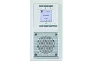 Honeywell Home Peha Unterputz-Radio im Aura-Design, weiß, D 20.485.02