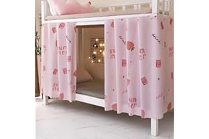 haozaikeji Vorhang für Bett Vorhänge Kinder Bettvorhang Etagenbett Betthimmel Hochbett Mädchen Jungen Bettzelt Schlafsaal Bettvorhänge Schlafzimmer Studentenwohnheim Vorhang Bett Zelt Umrandung