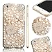 Produktbild Bling Bling iPhone 7 Hülle, MOMDAD Luxus Transparent Diamant Handmade Schutzhülle für iPhone 7 Glitzer Glänzend Handyhülle [ Blume Parfüm Perfume Pearl Perle] PC Hart Case Cover Crystal Strass Shining Handgefertigt Schutz Kratzfeste Stoßdämpfende Handy Tasche Schale Bumper - Diamond # 8